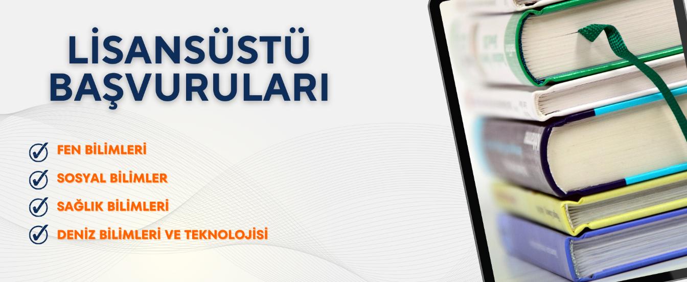 lisansüstü başvuruları